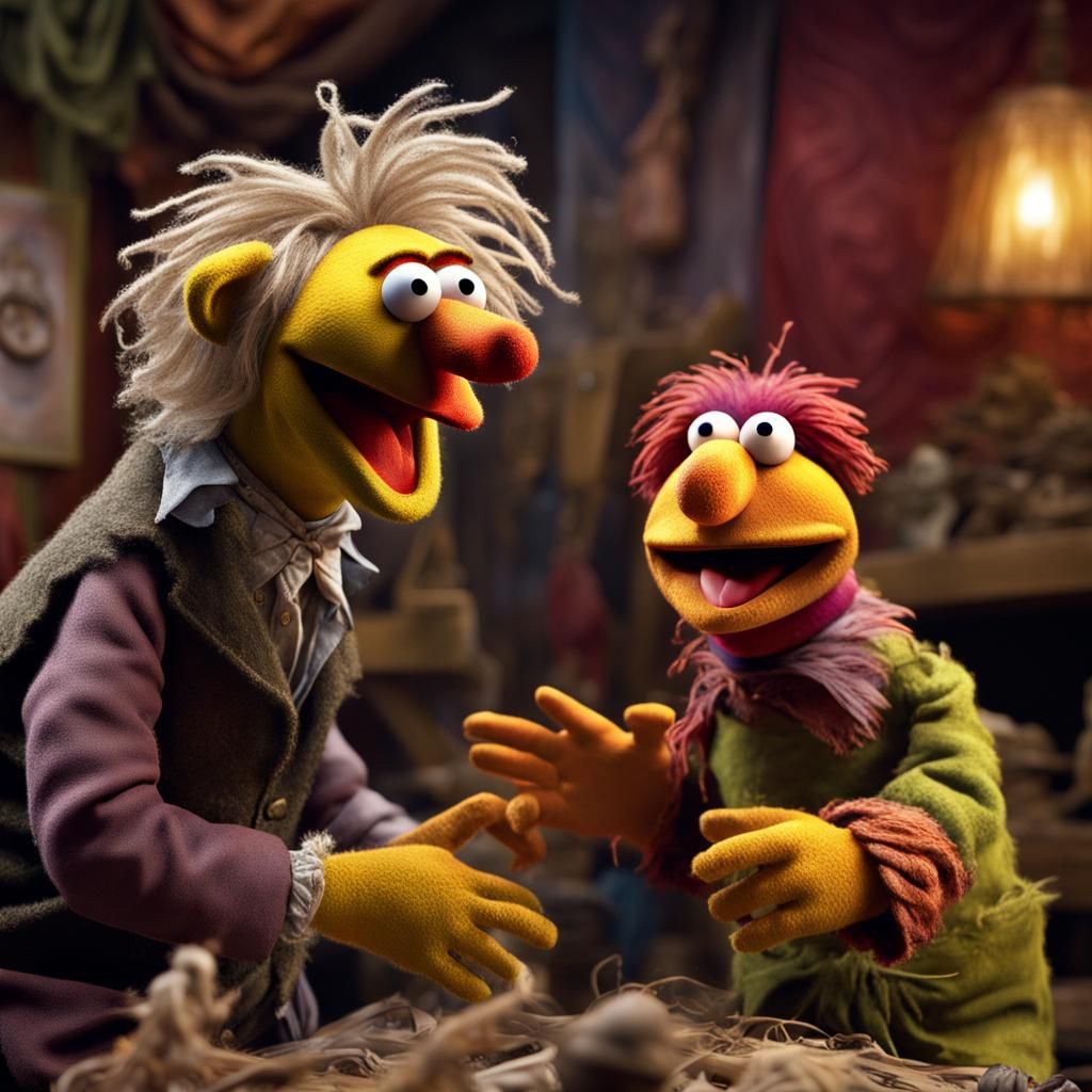 Colorful Puppets Entertain in Jim Henson Style