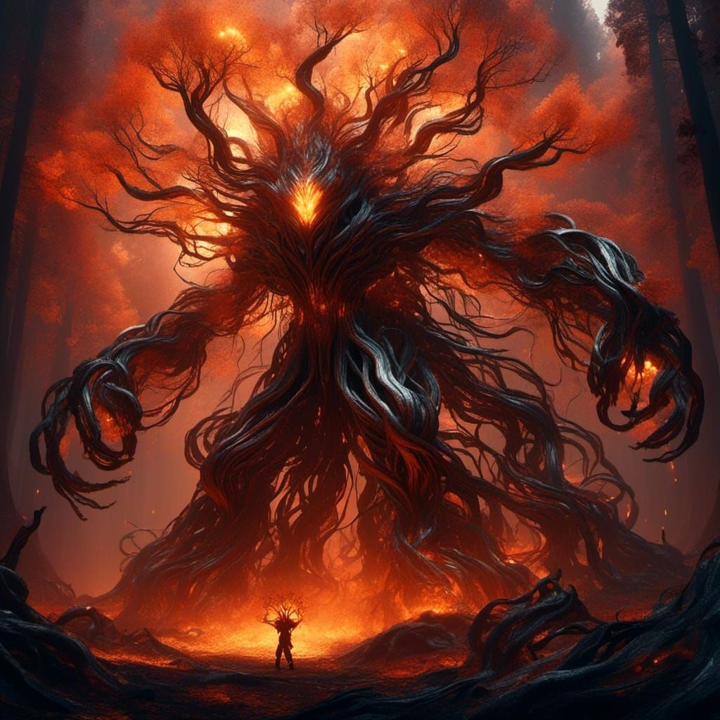 Dramatic Molten Metal Sparks in 3D Rendering