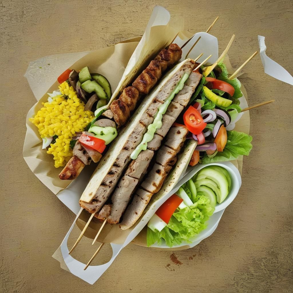 Airplane Kebab: A Whimsical Food Creation