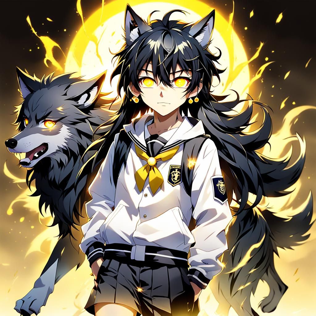 Anime Key Visual: Boy with Wolf Ears