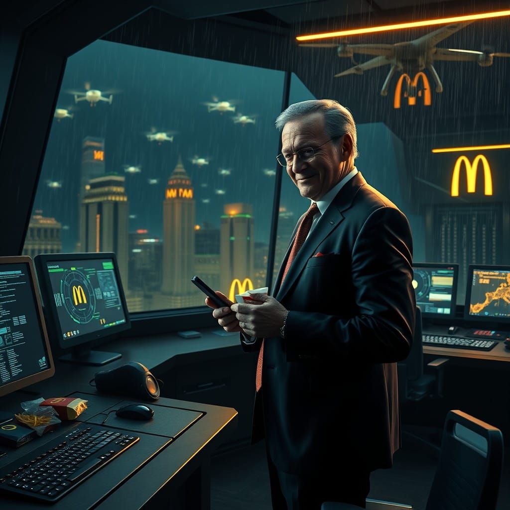 Former Governor Orders McDonald's Amid Drone Crisis Under Da...