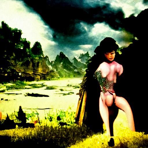 Cinematic Fantasy Landscape with Rich Detail