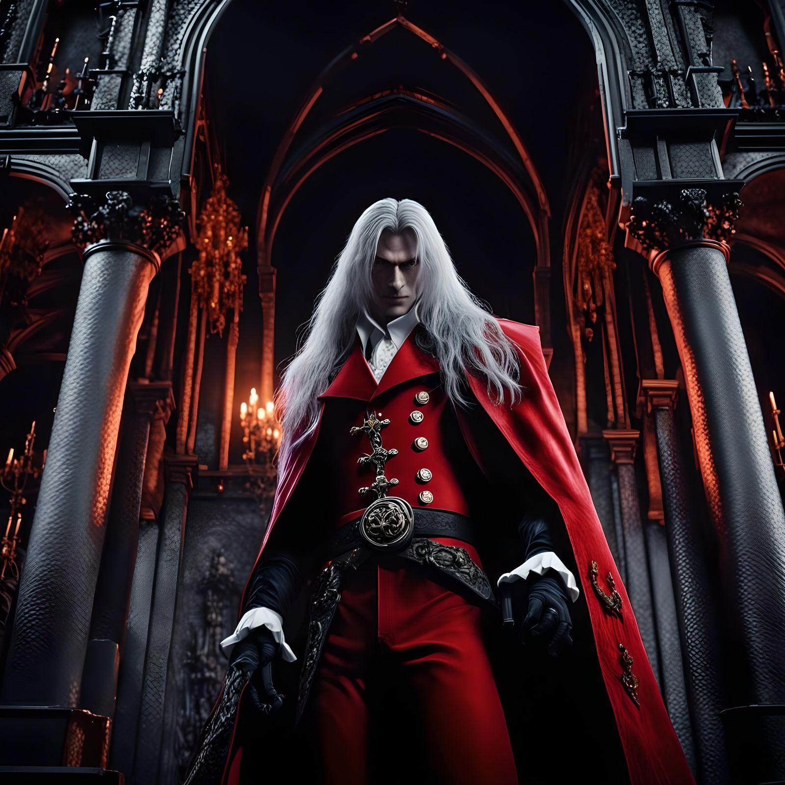 Live Action or Realistic Cartoon: Alucard of Castlevania