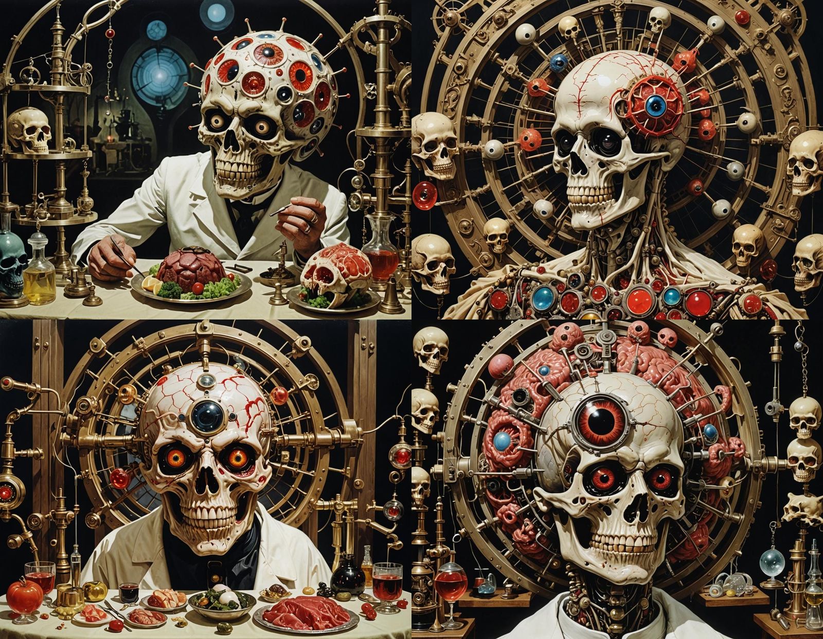 Grotesque Alchemy Experiments: A Hybrid Horror