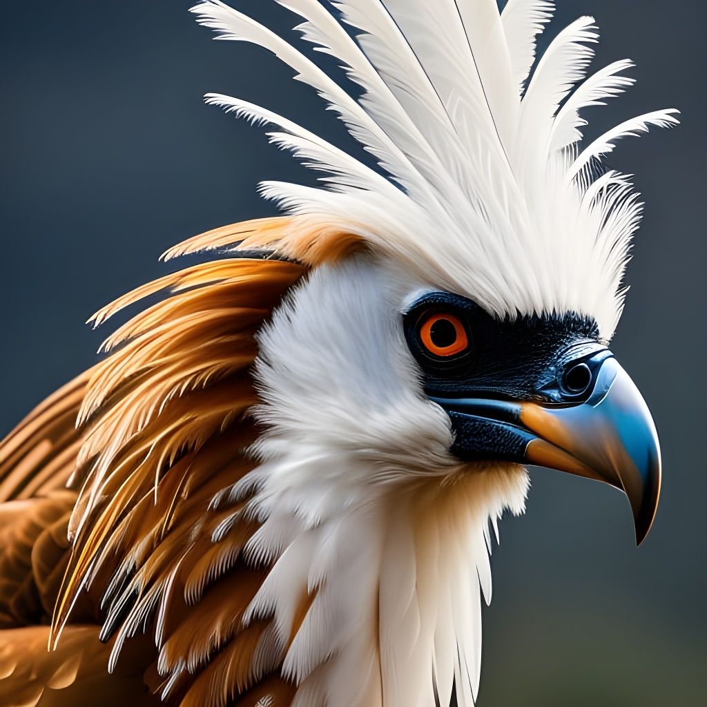 Secretary Bird Detailed Photography