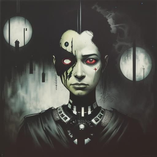 Demonic Analog Horror in Cyberpunk Liminal Space