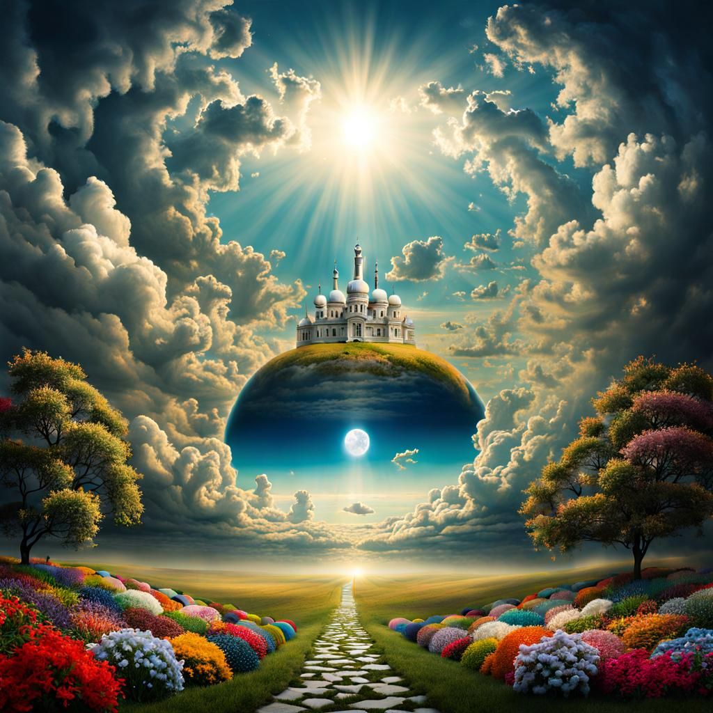 Surreal Heaven: A Vision of Paradise