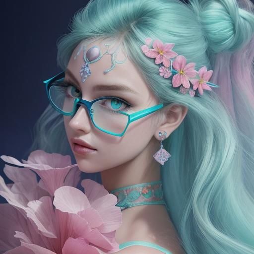 Vibrant Optical Illusion with Exquisite Details