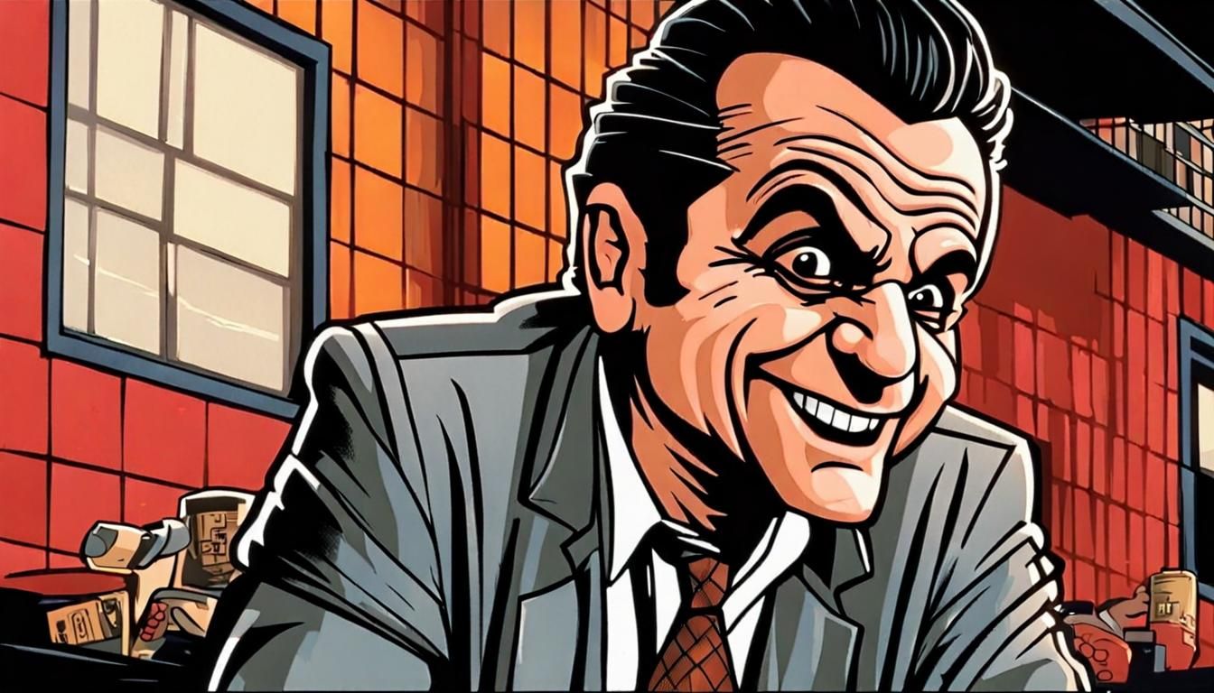 I almost had him! I almost had him! Frankie, was he shaking?