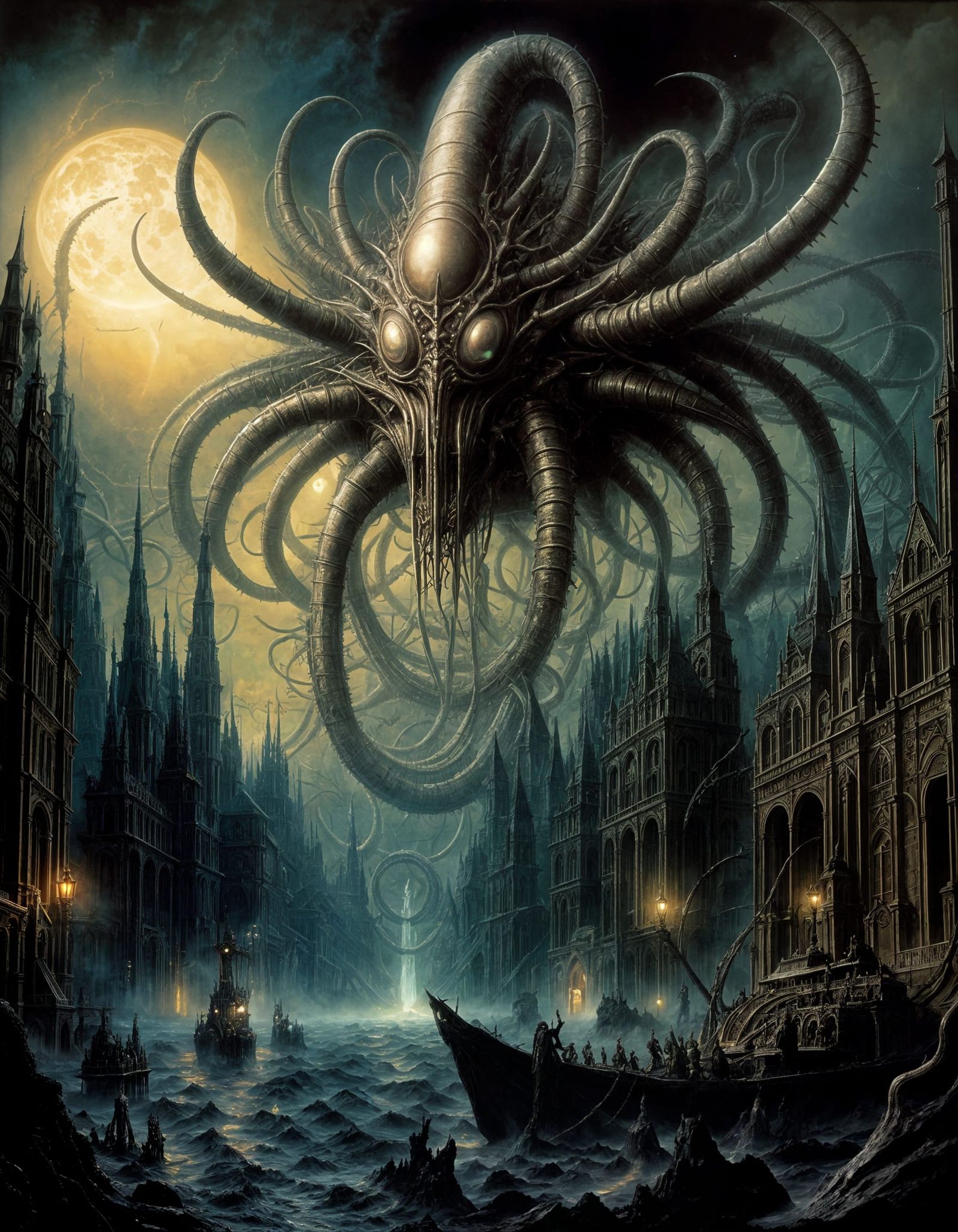 Eldritch Horror Masterpiece: A Blasphemous, Cyclopean Alien ...