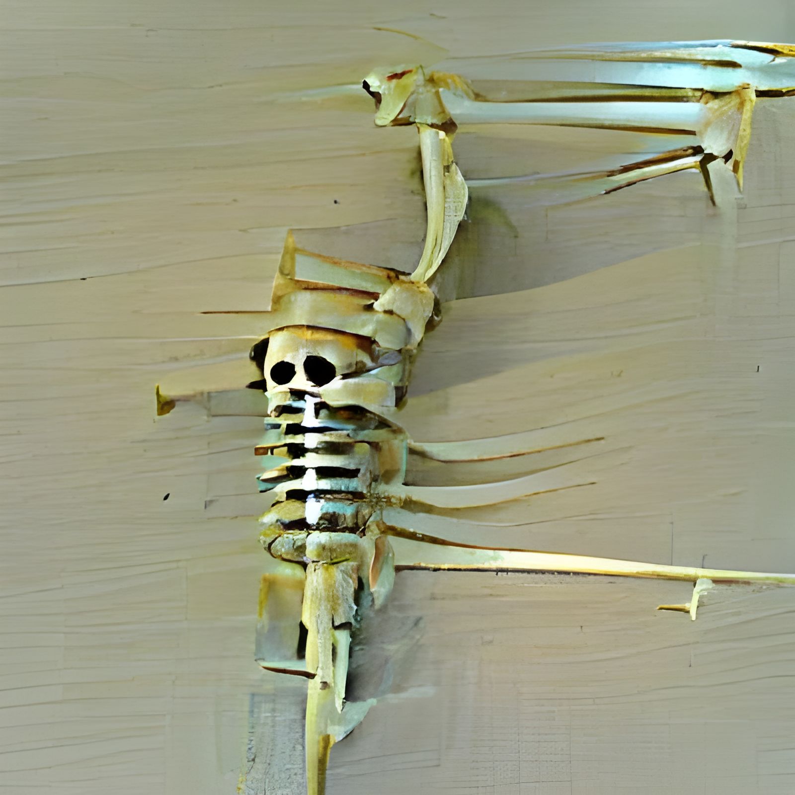 Detailed Skeleton Anatomy Study