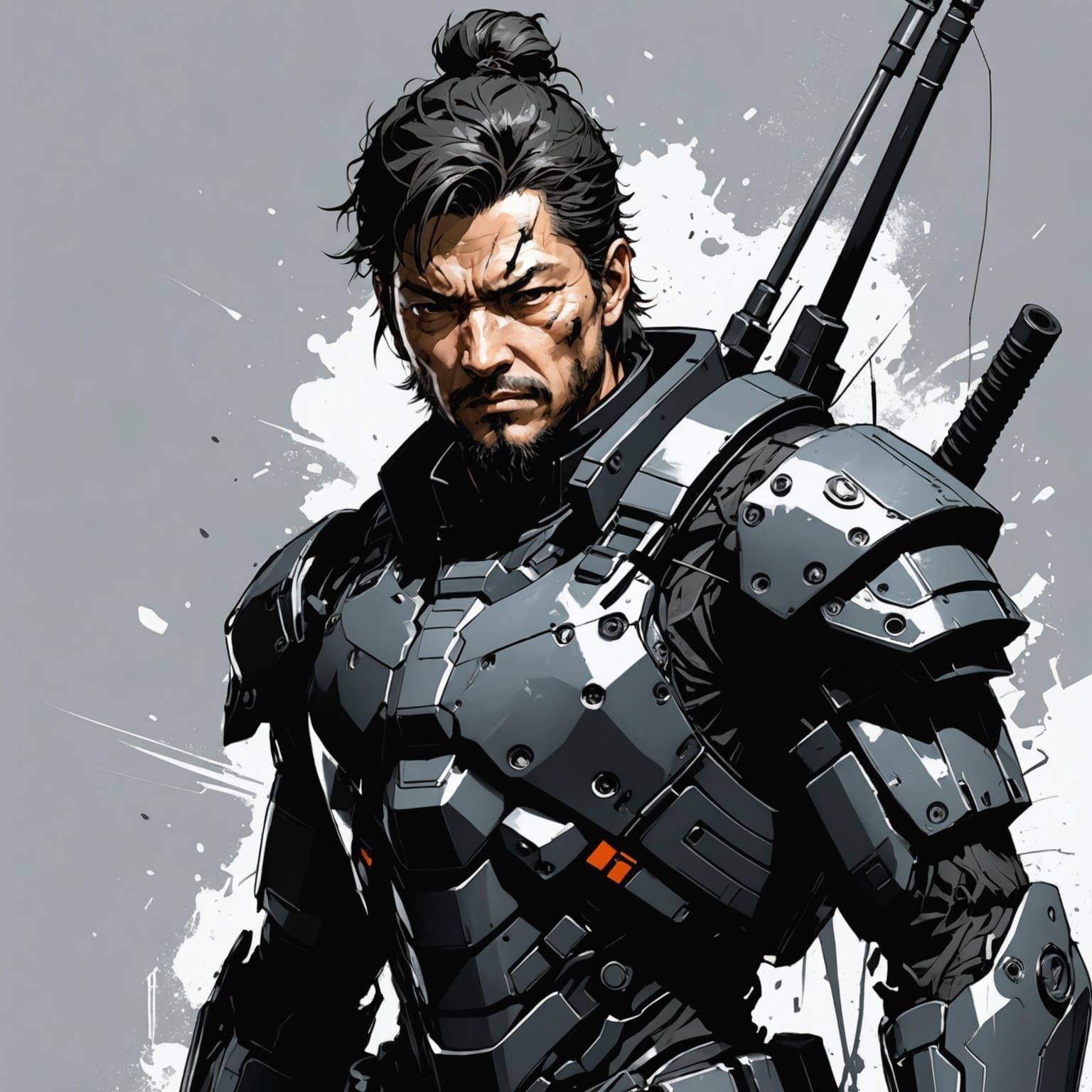 Grimdark Image in Yoji Shinkawa Style