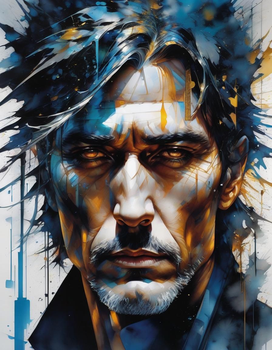 Noir Detective's Despair: A Masterwork of Grief