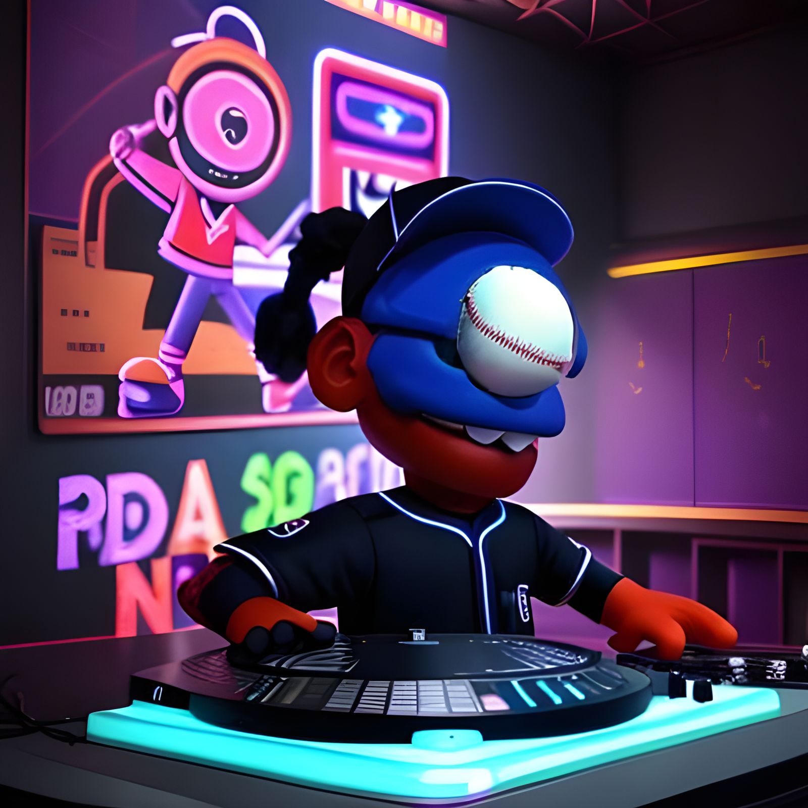DJ Good Eye, drop the BASS BALL!!!⚾️