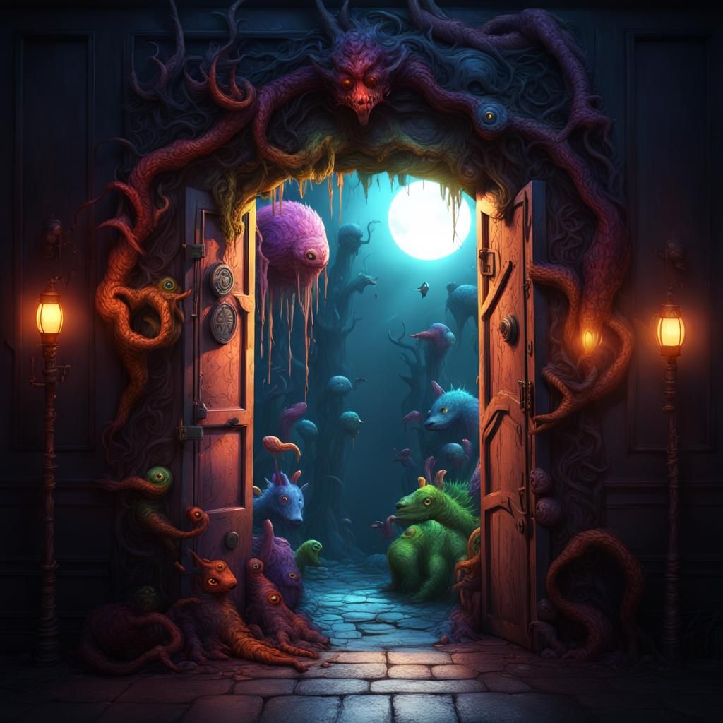 Portal to a Chaotic Creature Habitat