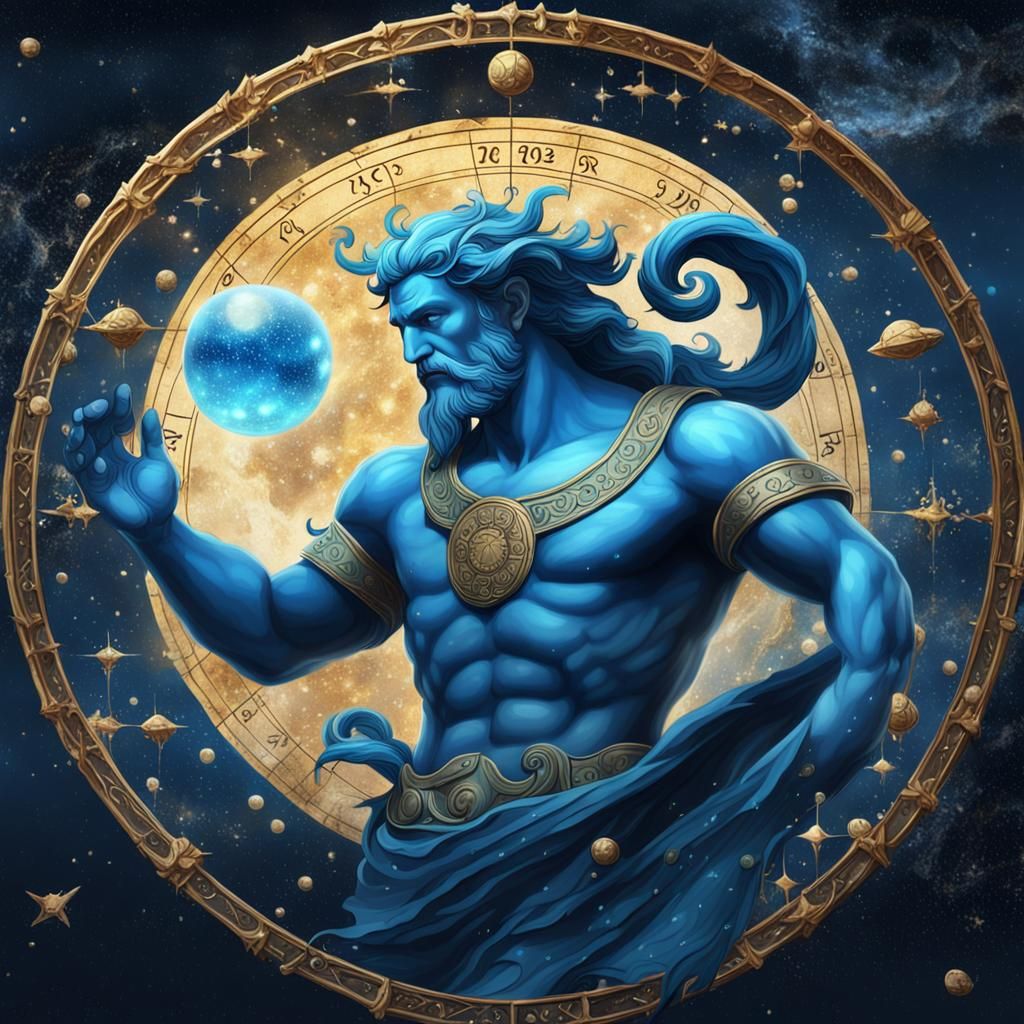 Aquarius Zodiac Constellation: Old Masters Painting