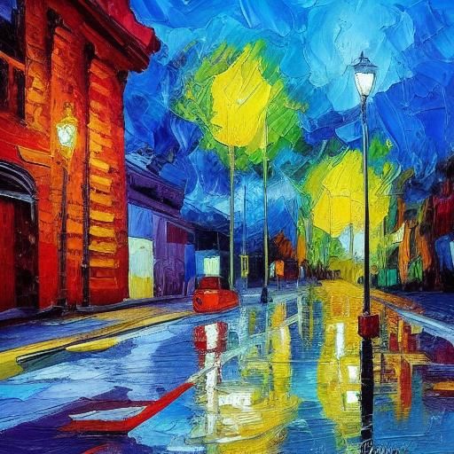 Whimsical Sprinkler Lamp Sprays Light as Impasto Painting