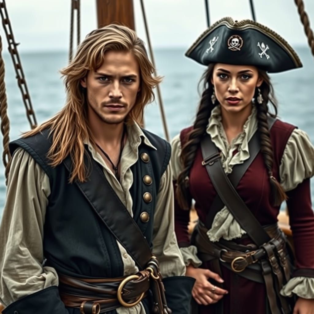 British Pirate Duo Sails Caribbean Seas