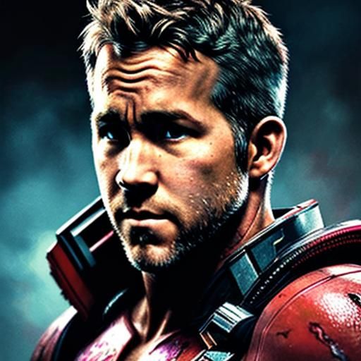 Hyperrealistic Portrait in Splash Art Style