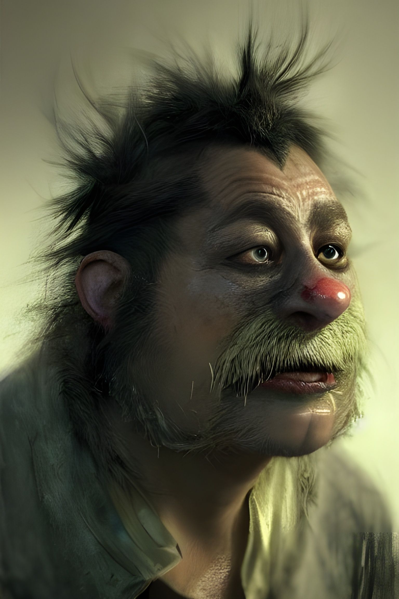 Hyperrealistic Drunken Rat Fantasy Character Concept