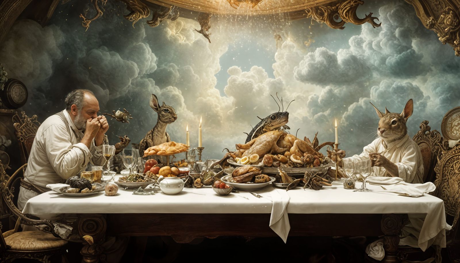 Rabbit has Carrot Liqueur clear spirit...