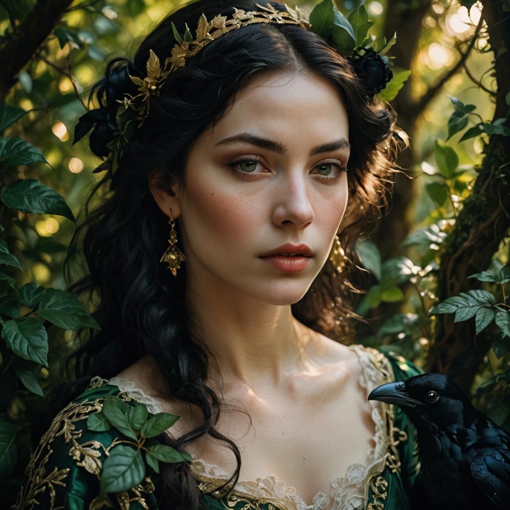 Baroque Portrait of an Enigmatic Woman