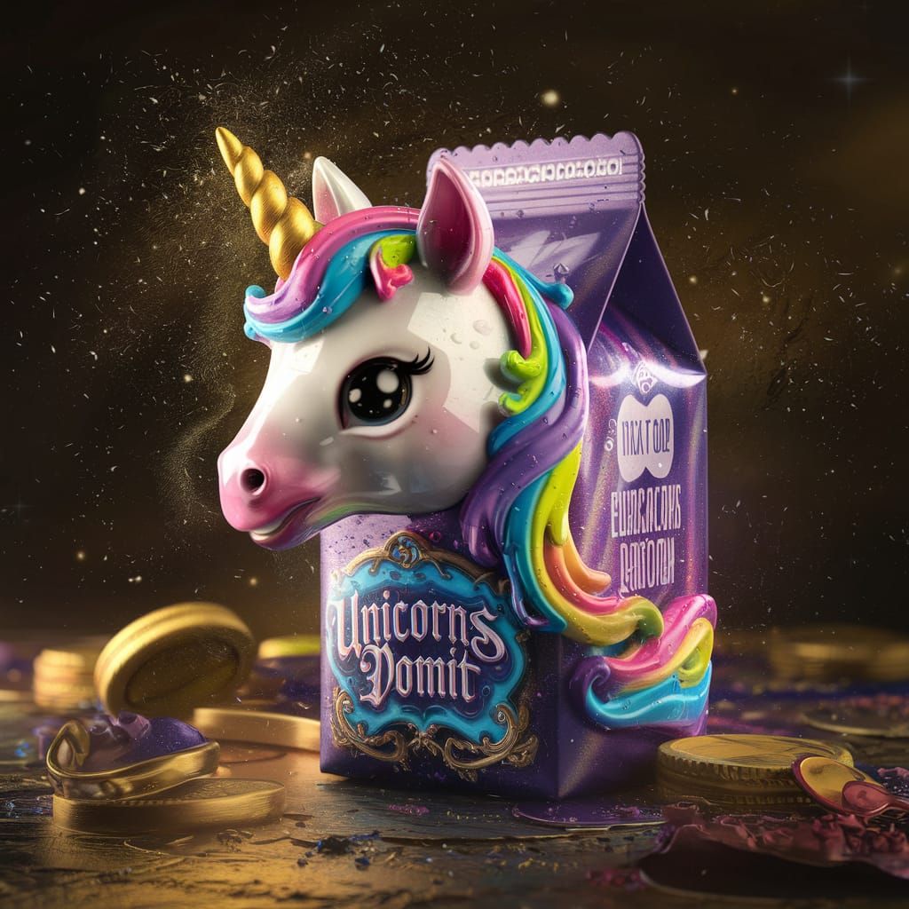 Unicorns vomit