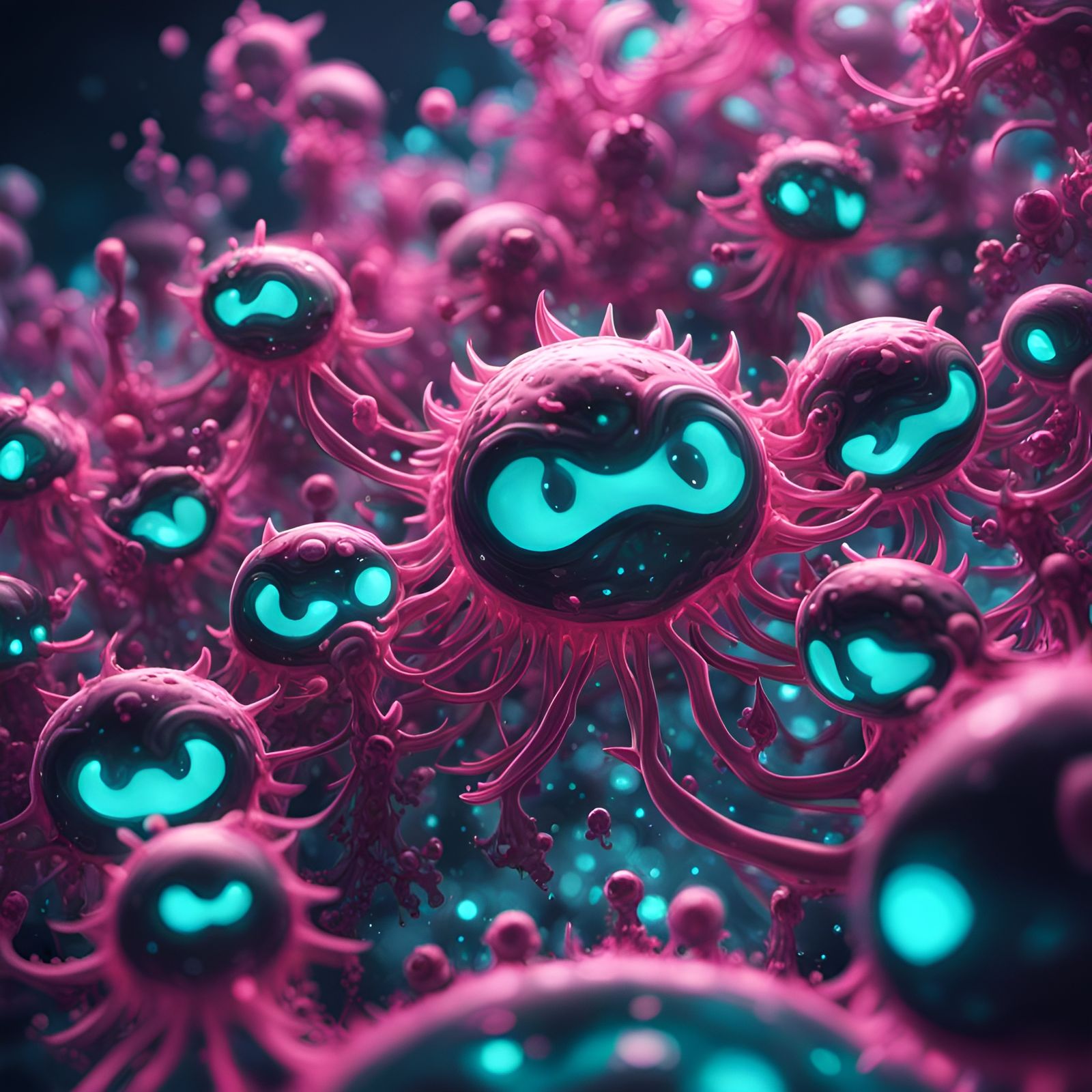 Attack of the Cosmic Amoebas!