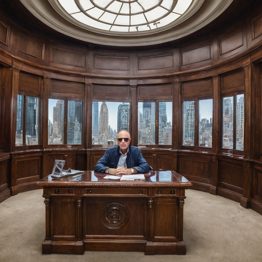 Power Broker in NYC Office Awaits Fortune