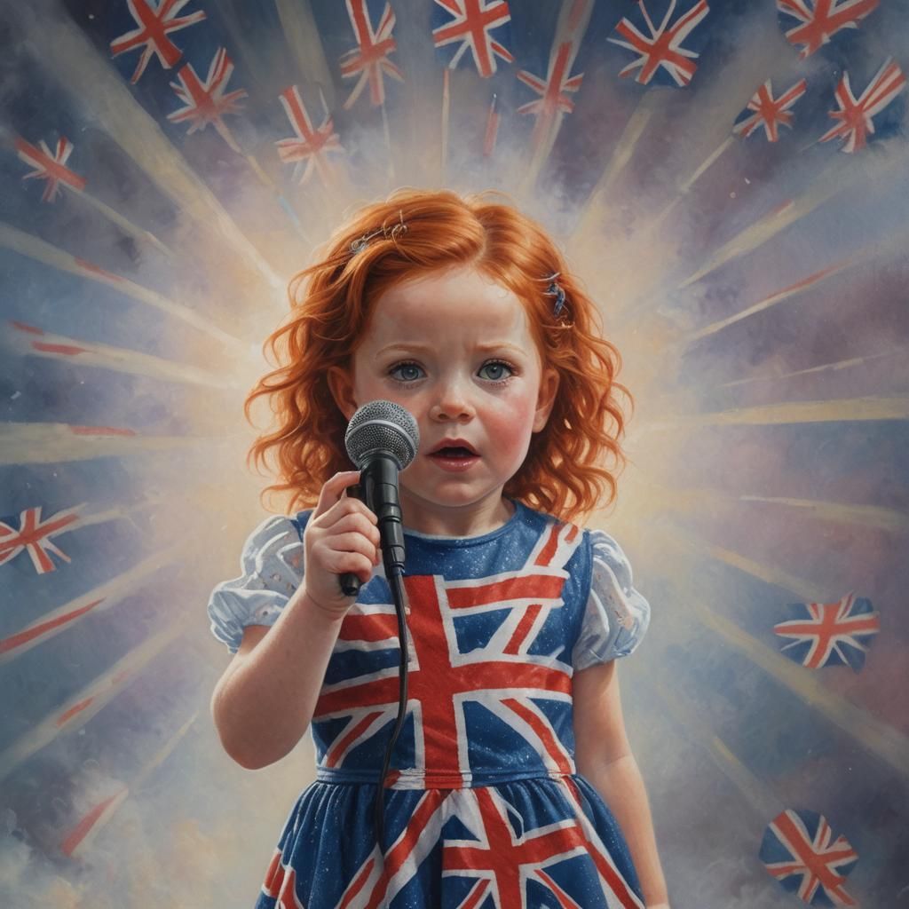 Baby Ginger Spice (Geri Halliwell)