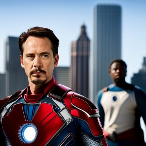 Iron Man in Kurta Pajama Portrait