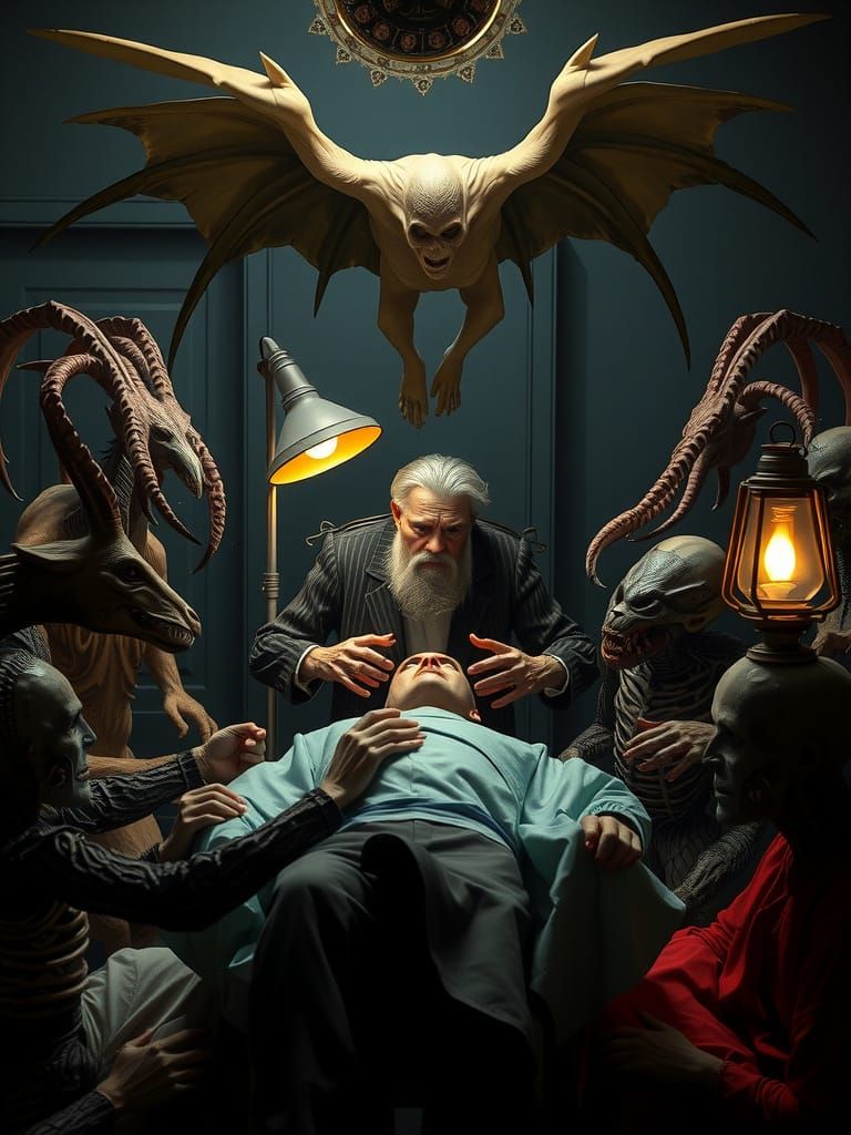 The Angel of Death Watches Over Cryptid Surgeons