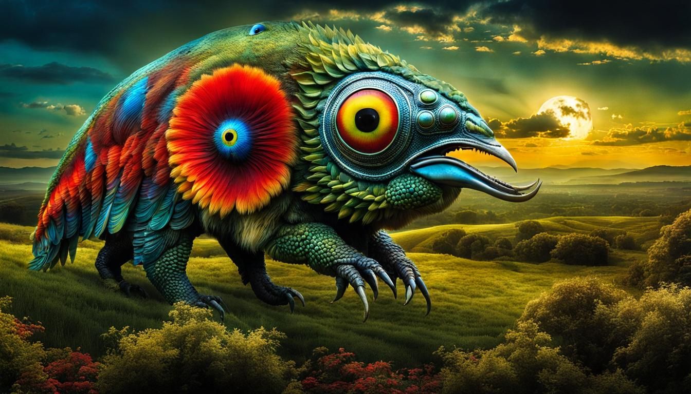 Visionary Surrealism With Cryptid Taxidermy