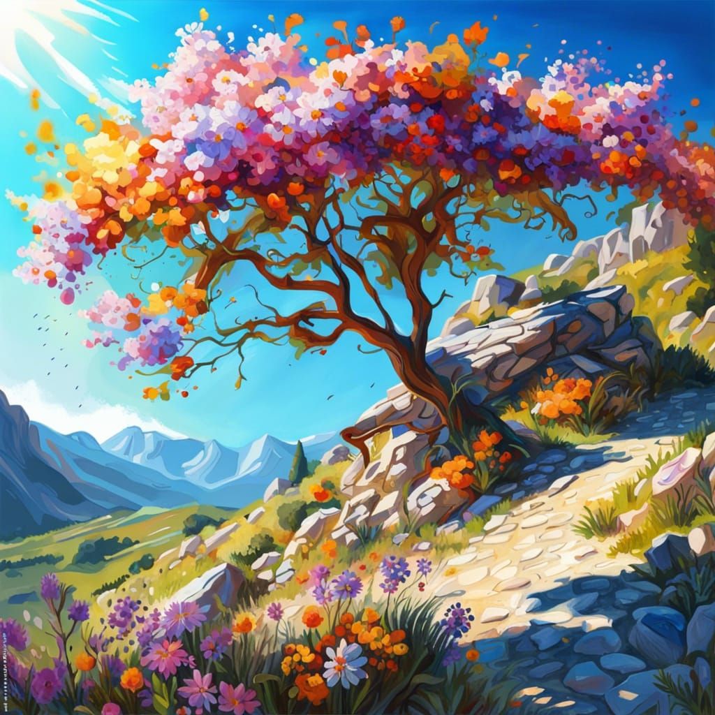 Dinaric Alps in Summer: A Hyperrealistic Mediterranean Scene