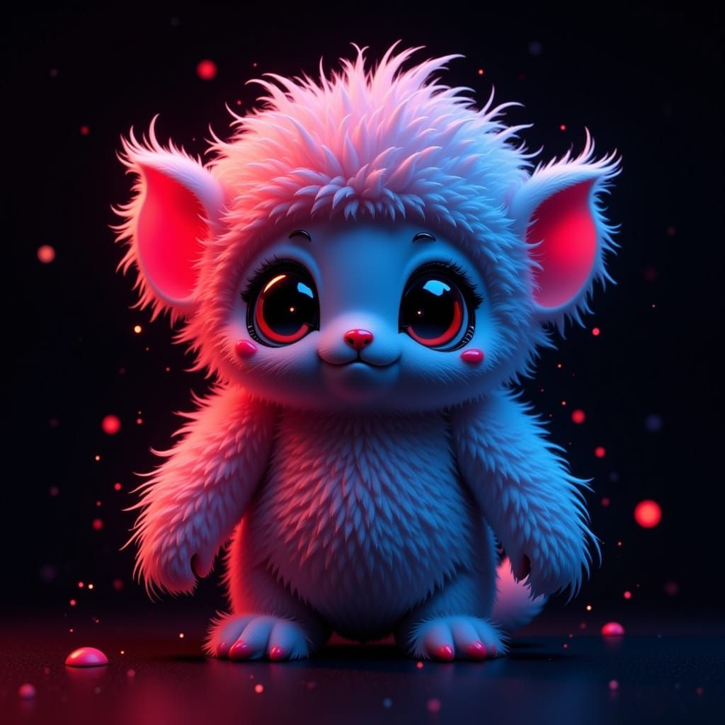 Ccute Fluffy Kawaii Alien