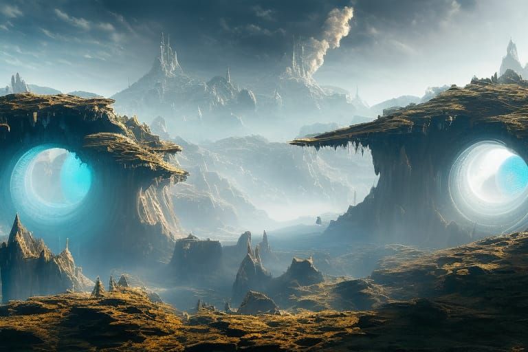 One Social Group lives on the Left and Another on the Right ...