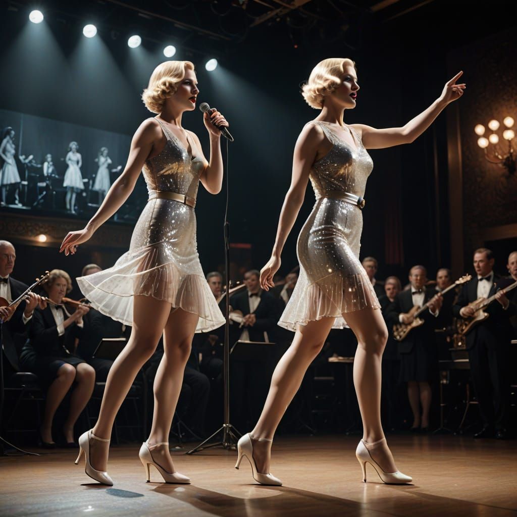 Broadway Singers in 1930s New York