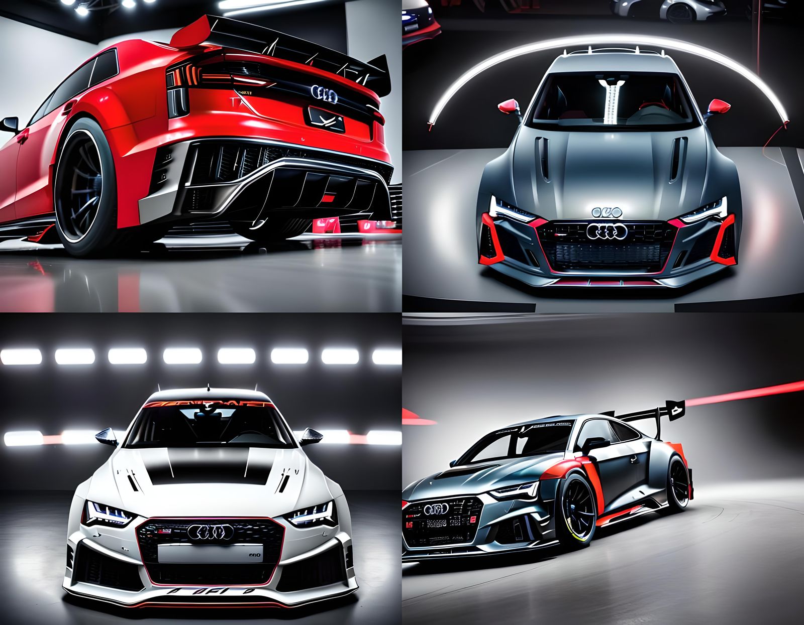 Custom Audi RS8 Widebody at SEMA Car Show