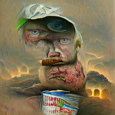 Tummler: Post-Apocalyptic Legend in Surrealist Style