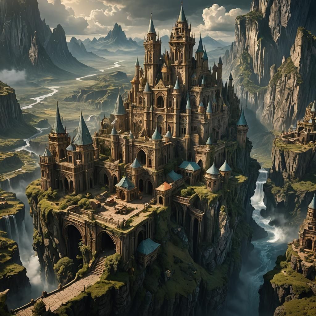 Epic Cinematic Promised Land Digital Painting