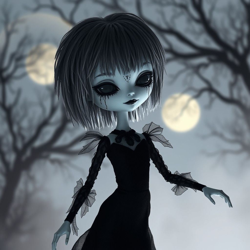 Monster High Doll Dances in Moonlight