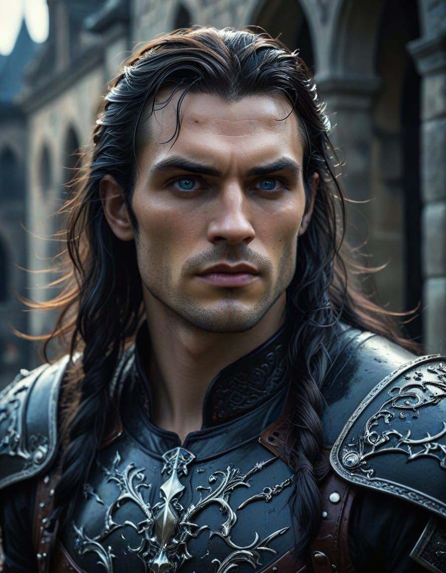 Vampire Kings in Irish Castle Courtyard