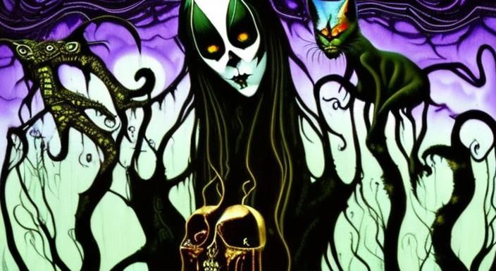 AI Generated Image of a Cat