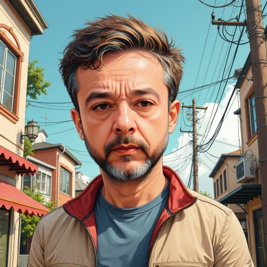 Hanna-Barbera Style Cartoon Character