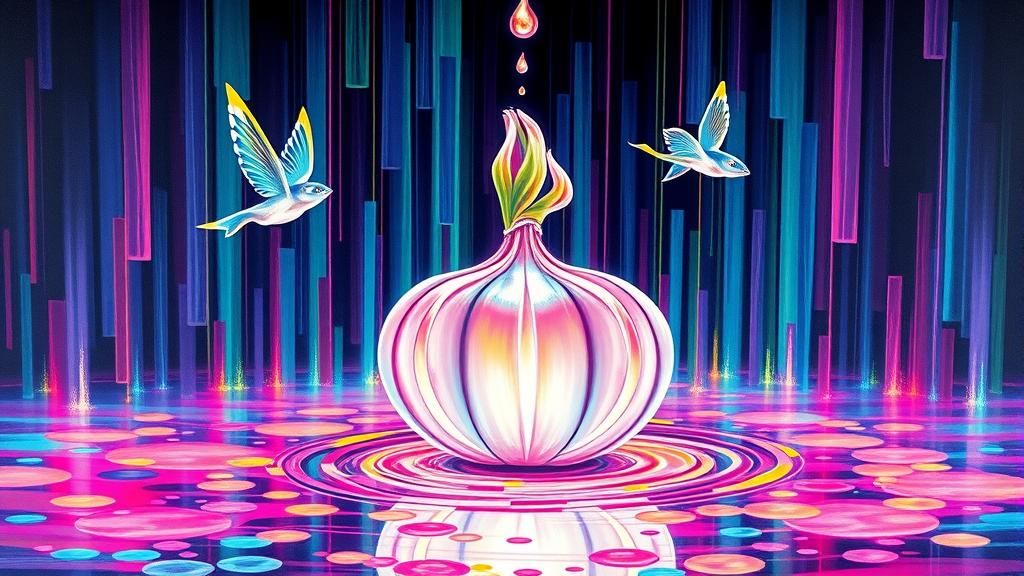 Psychedelic Blooming Onion