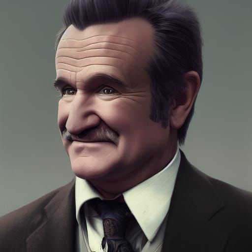 Menacing Vampire in Suit: Hyperdetailed Portrait