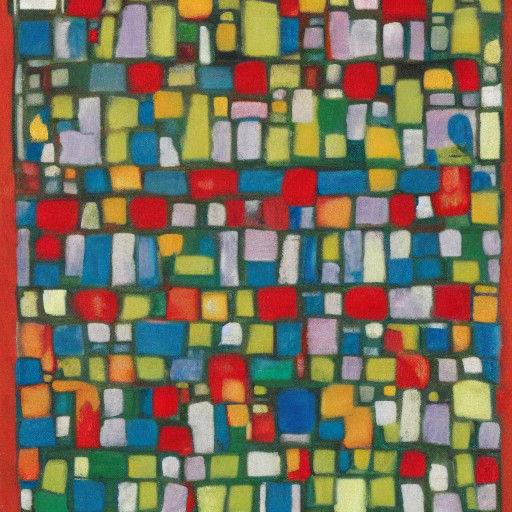 Surreal Potato Castle at Sunset with Muted Colors