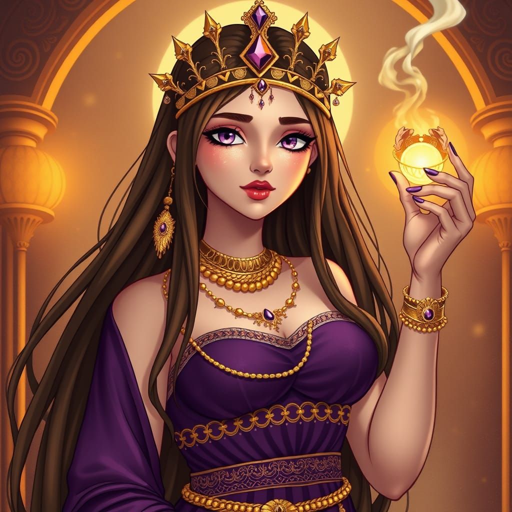 Goddess of Faith in Golden Glory