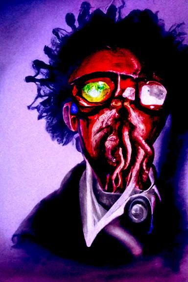Mad scientist in a lab Eldritch hyperdetailed photorealistic horror sci-fi #6