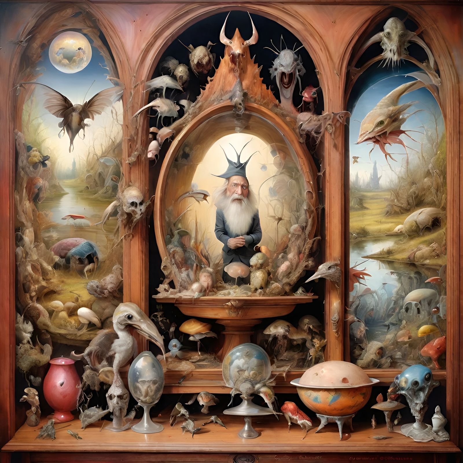 The Inner Life of the Artist Otto Rapp - his Alternate Reality in Bogomil's Other Universe